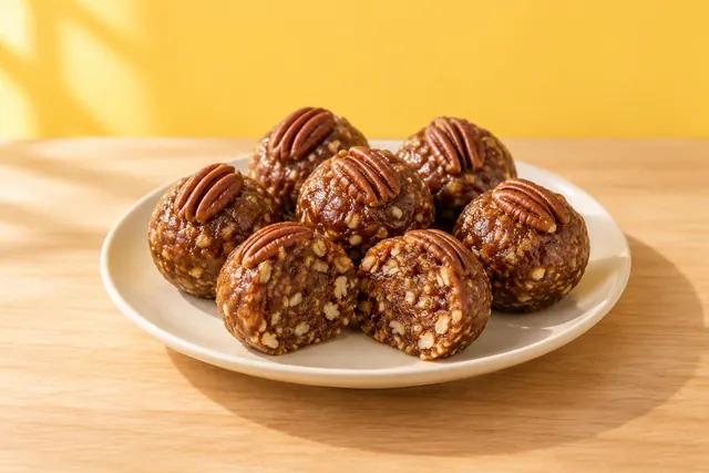 Pecan pie bites